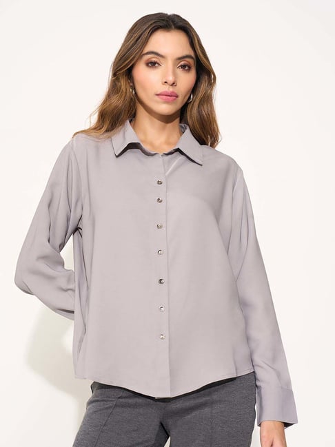 Buy Loose Shirts for Women Online | TATA CLiQ Fashion