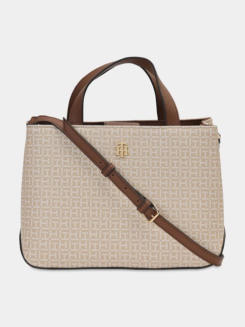 TOMMY HILFIGER Fawn Logo Satchel Bag