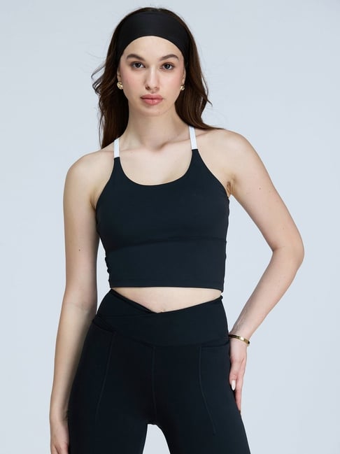 Cava Athleisure Black Sports Bra