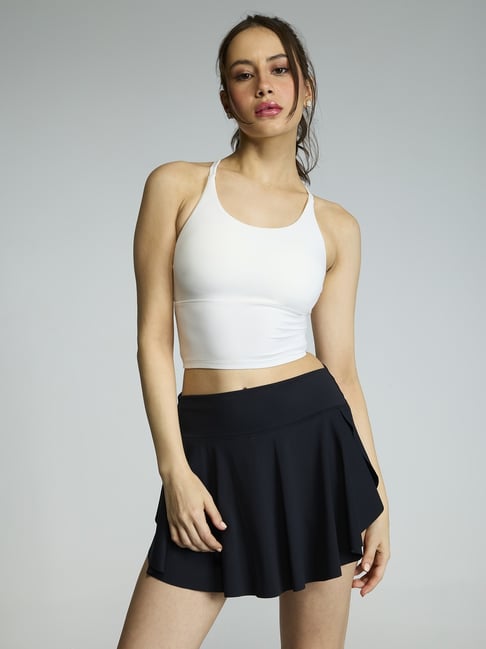 Cava Athleisure White Sports Bra