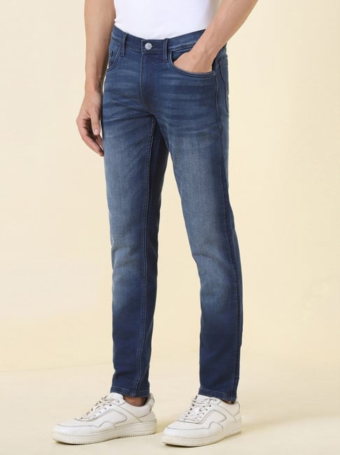 Allen Solly Blue Skinny Fit Jeans-picture-28
