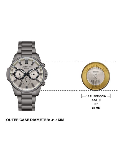 Buy Lee Cooper LC08253.060 Chronograph Analog Watch For Men at