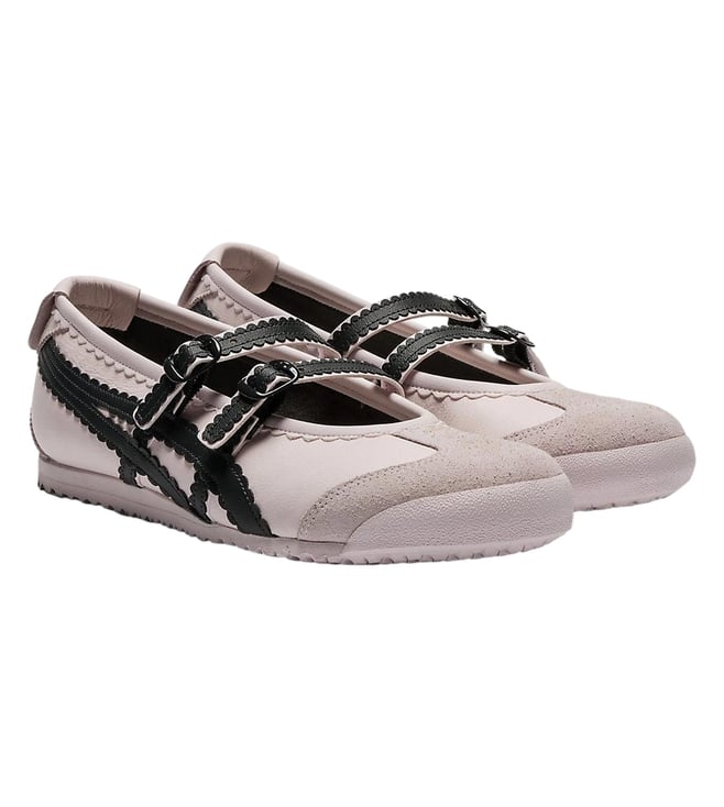 Onitsuka Tiger MEXICO66 TGRSメリージェーン 24.5 Onitsuka Tiger Women's MEXICO 66 TGRS Crystal Pink & Graphite Grey