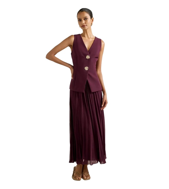 chinese dress ladies Larissa Satin Maxi Dress with Ruched Petals / Blush Gold | Meshki