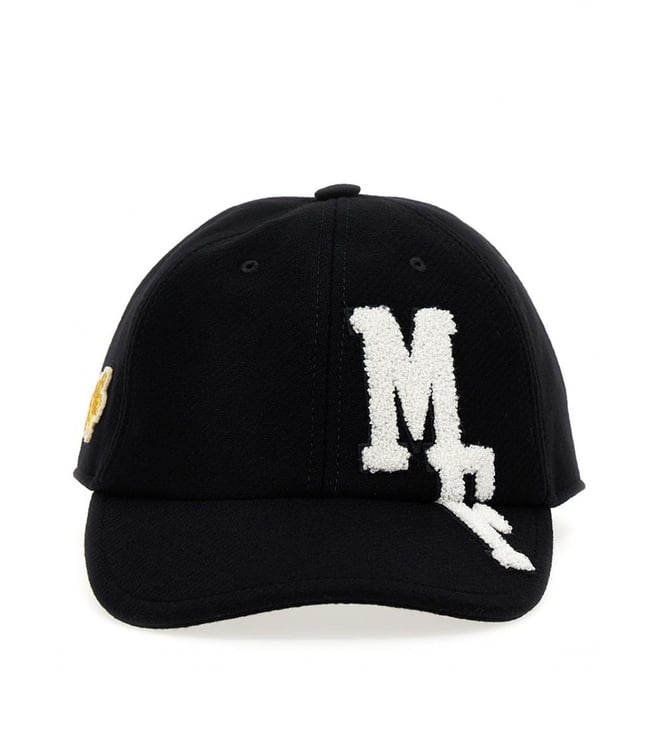 【Bicky】MONCLER BASEBALLキャップ Black Moncler logo-patch Baseball Cap | Black | FARFETCH