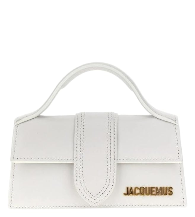 Jacquemus White Leather Cross Body Bag