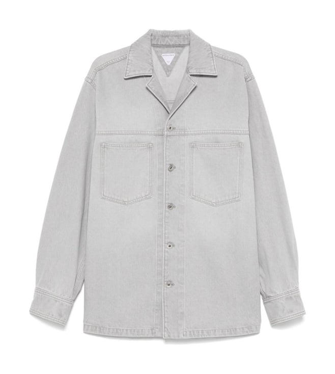 トップス Bottega Veneta light wash demim jacket Bottega Veneta light wash demim jacket Bottega Veneta Light Grey