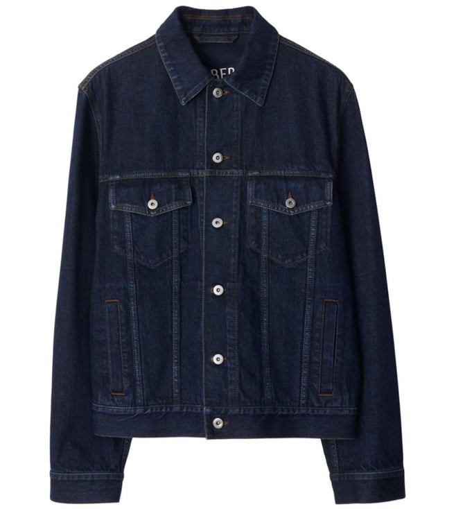 Burberry Dark Blue Denim Jacket