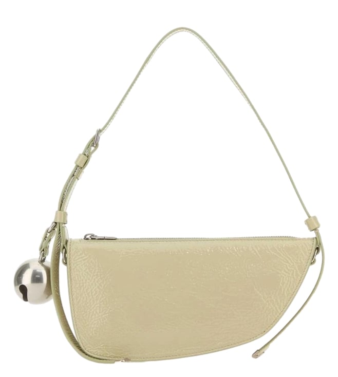 バッグ・カバンその他 Burberry Small Shield light green leather bag Burberry Light Green Shield Mini Shoulder Bag