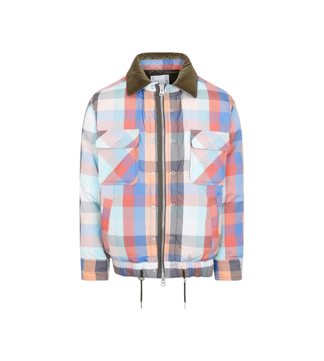 sacai サカイ 18ss plaid blouson shirts sacai - sacai 18ss plaid blouson shirtsの通販 by shop