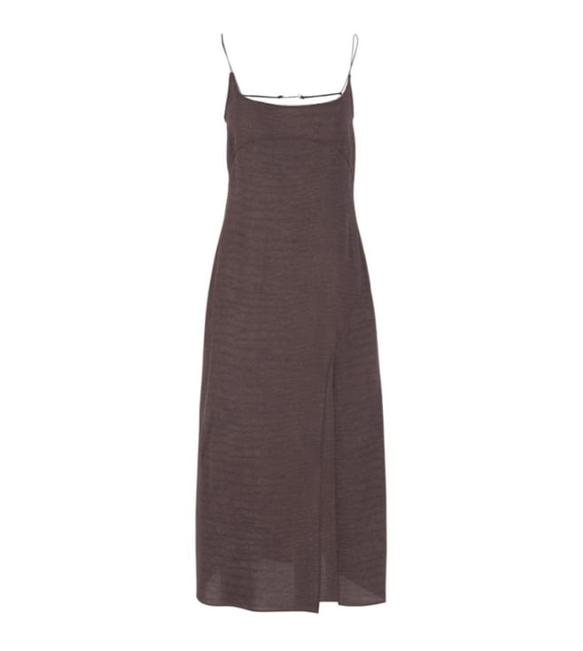 Jacquemus Brown Notte Dress