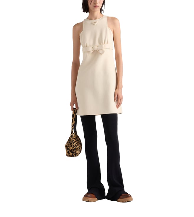 denim beige dress DIONNE DENIM TRIM MIDI DRESS – AKIRA