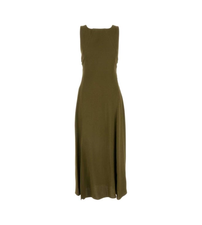 ワンピース Fendi Olive Green Sable Dress Fendi Green Olive Sabla a Dress