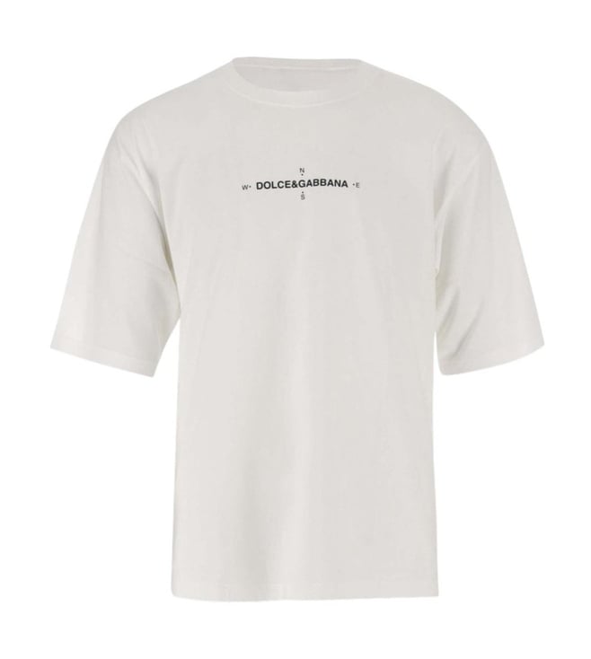 Dolce & Gabbana White Logo T-Shirt