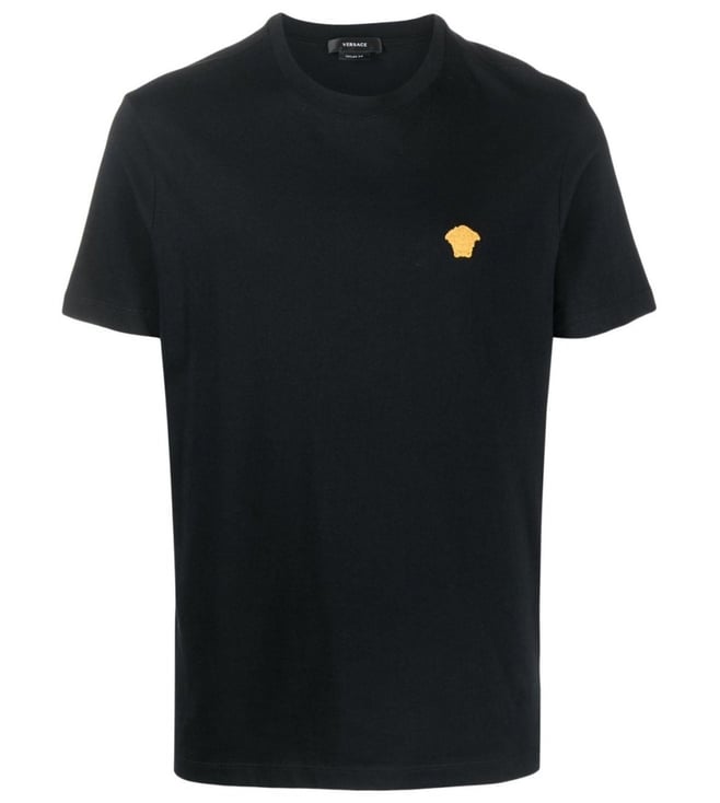 Versace Black Medusa Logo T-Shirt