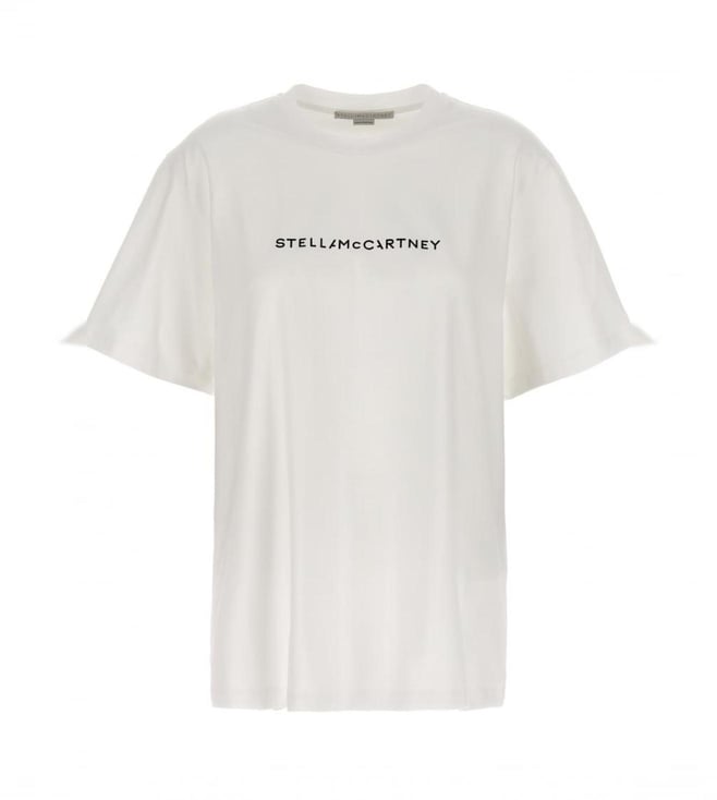 Stella Mccartney White Logo T-Shirt