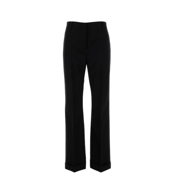 Prada Black Flared Trousers