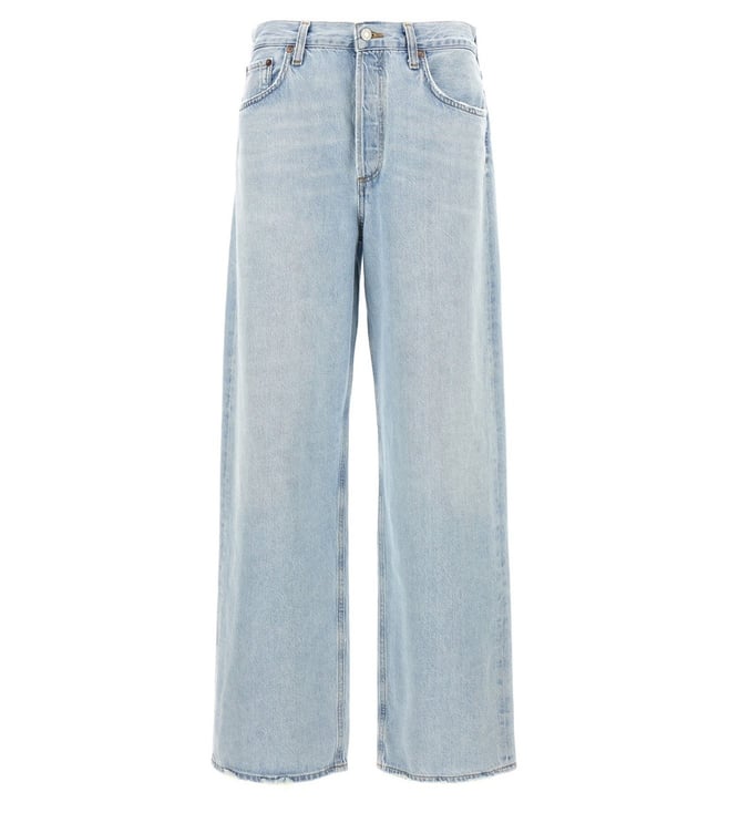 Agolde Light Blue Flared Jeans Agolde Light Blue Flared Jeans