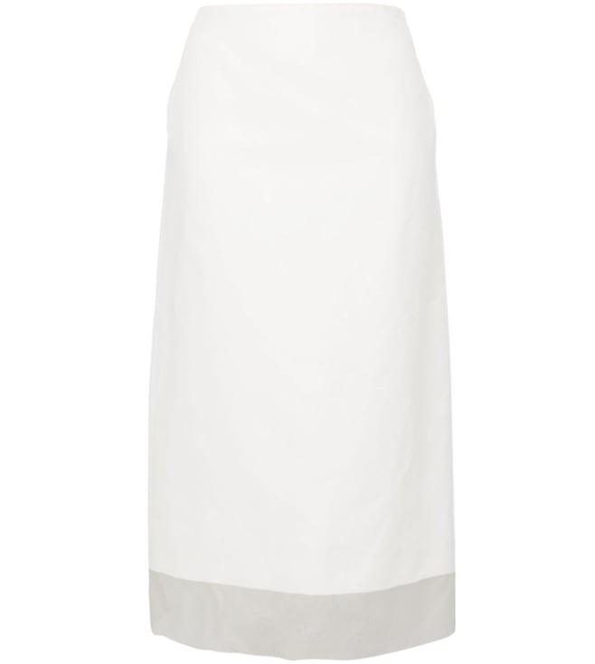 SPORTMAX Women Mid Skirts 2512621133600 001 White Sportmax