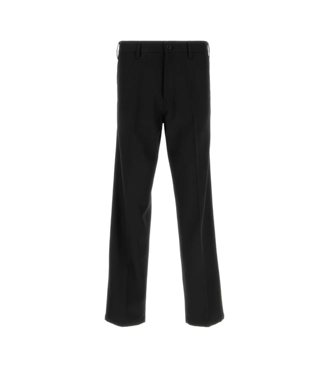 Prada Black Straight Leg Straight Fit Pants