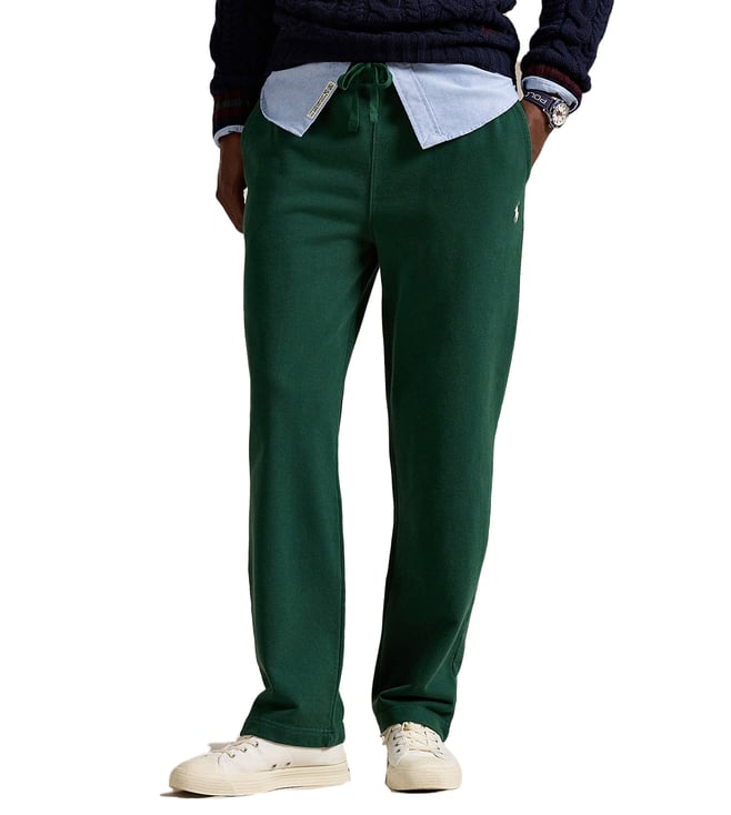 パンツ polo ralph lauren gimmick pants Green POLO RALPH LAUREN Green Regular Fit Drawstring Pant