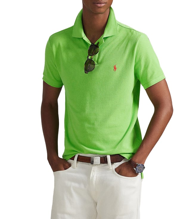 POLO RALPH LAUREN Green Regular Fit Polo T-Shirt