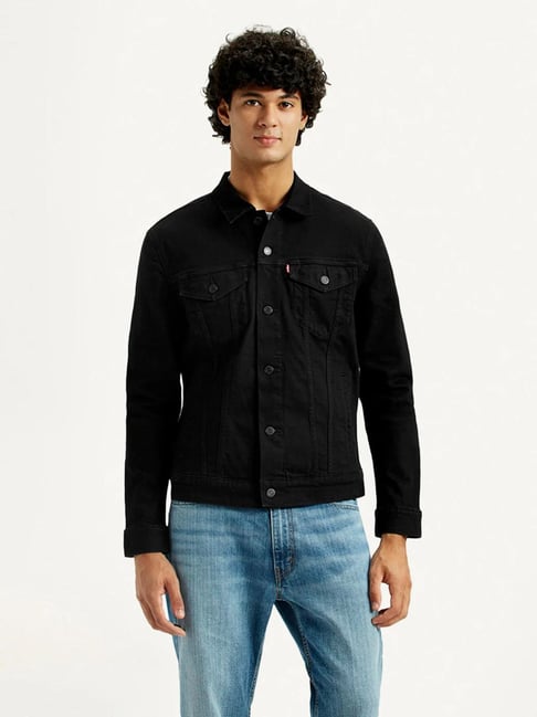 Levi's Jackets for Men in Black
