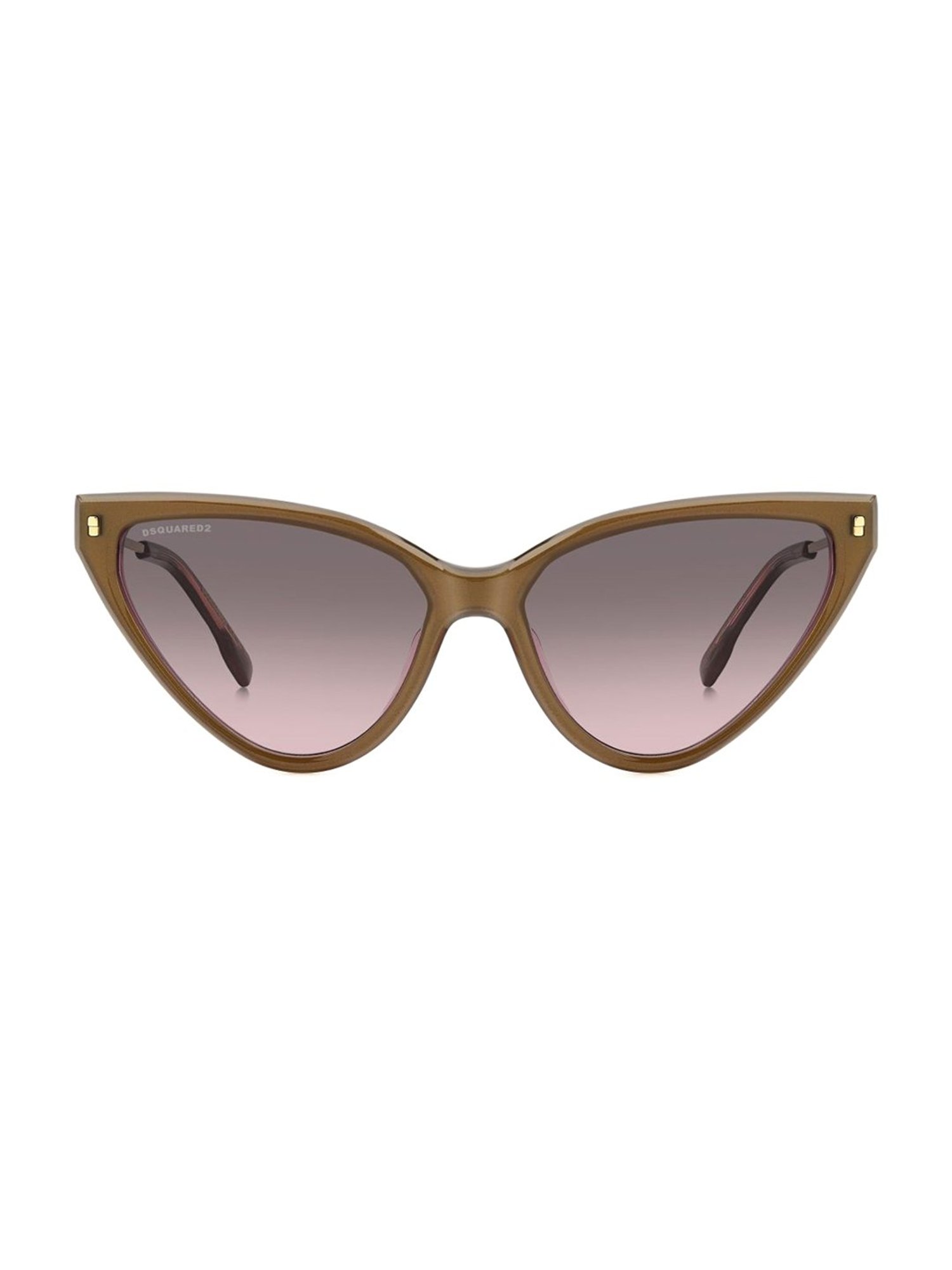 DSQUARED2 Brown UV Protection Cat Eye Sunglasses for Men