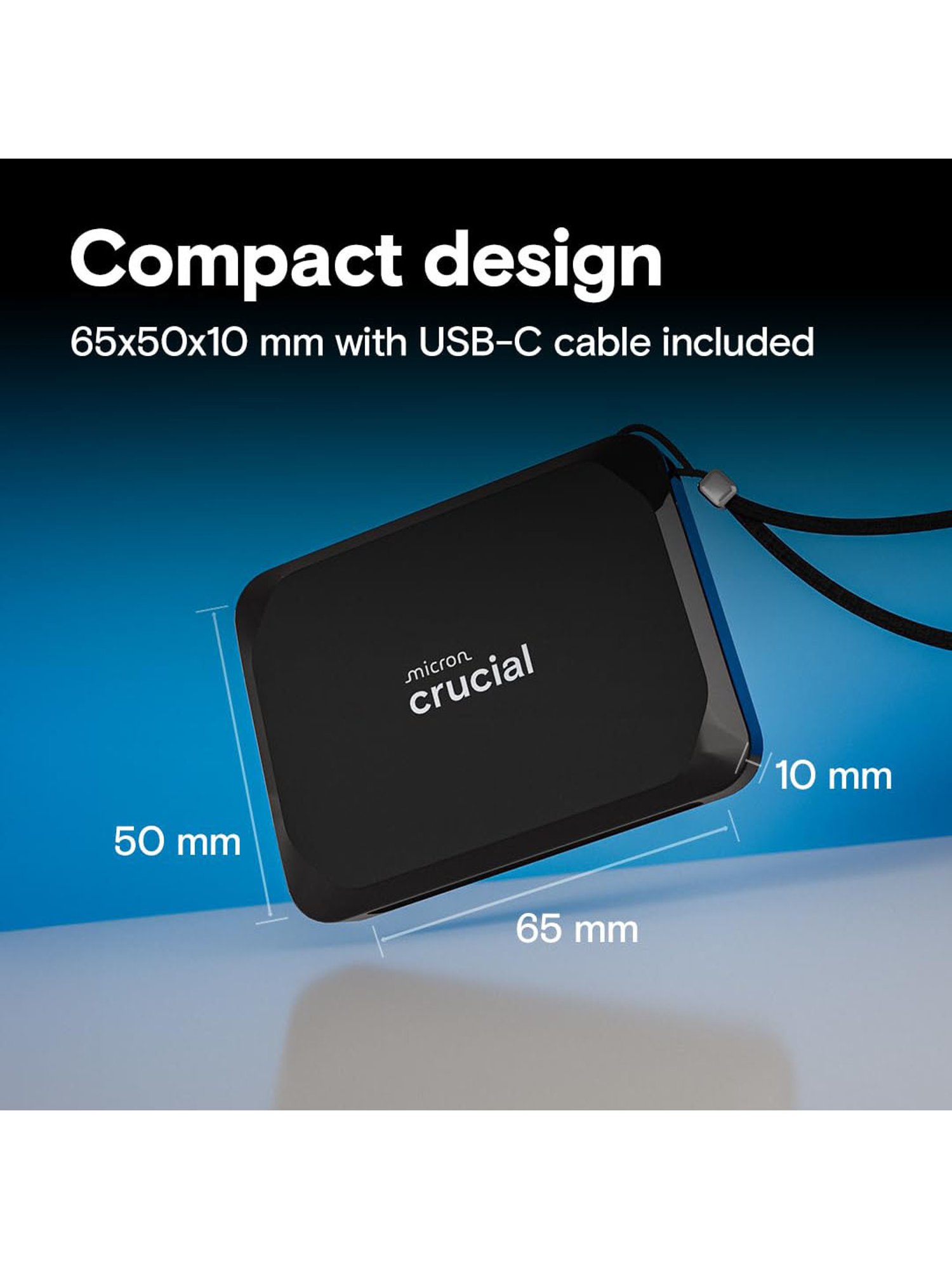 Crucial X9 2TB Portable SSD
