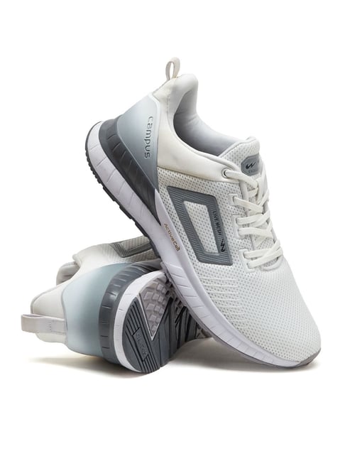 Buy Campus Evok White Running Shoes for Men at Best Price Tata CLiQ