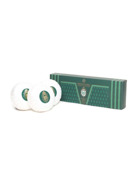 Truefitt & Hill West Indian Lime Bath and Body Soap for Men - Pack of 3