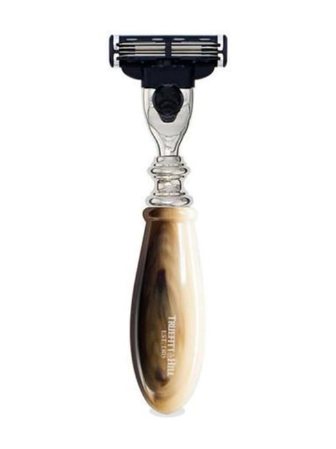 Truefitt & Hill Ivory Faux Mach III Razor Chrome Regency