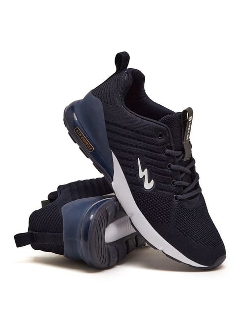 Air Capsule Campus Shoes Black And Blue Buy Campus Men's Mike Blue