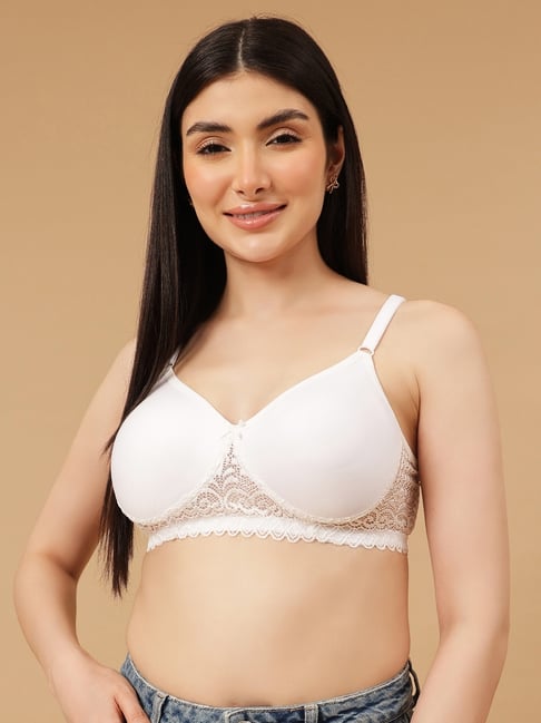 Clovia Store Delhi Buy Clovia White Non Padded Bra For Women