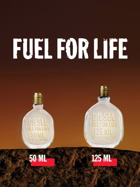 Buy DIESEL Fuel for Life Eau De Toilette with Pouch for Men 125