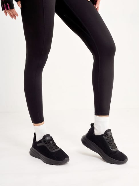 Running Shoes Black Shoes To Wear With Leggings Tuna Active Black