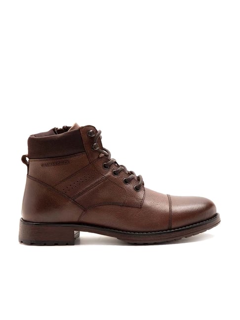 THOMAS CRICK Men's Teak Derby Boots