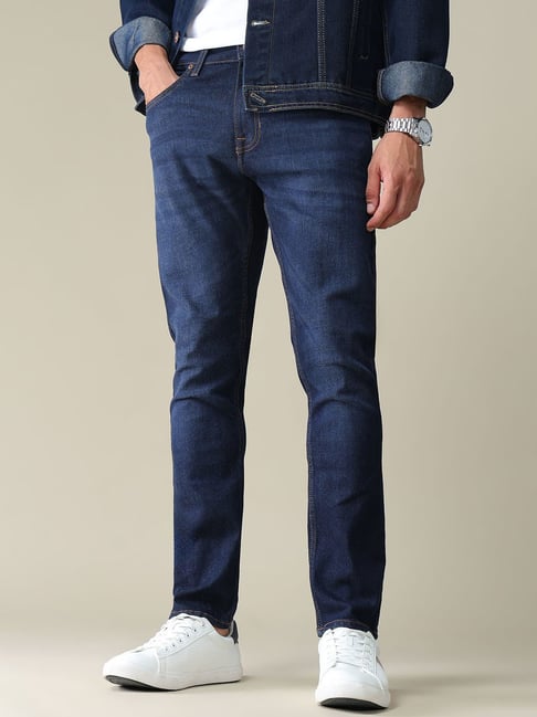 U.S. Polo Assn. Henry Blue Tapered Fit Lightly Washed Jeans