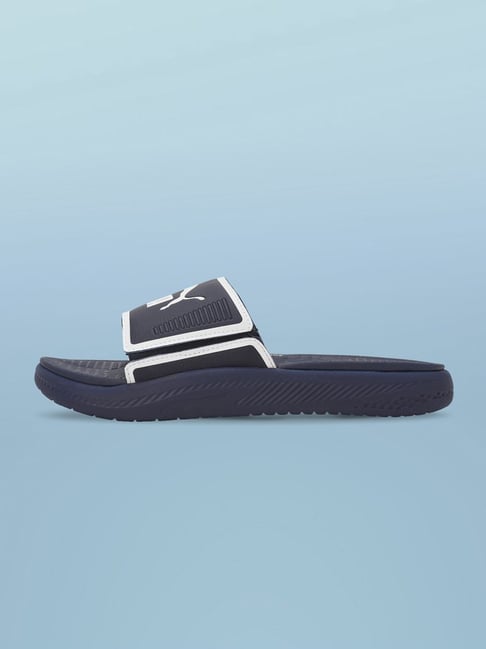 Puma Men's Softride Navy Slides