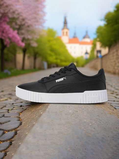 Puma Women's Carina 2.0 Black Sneakers