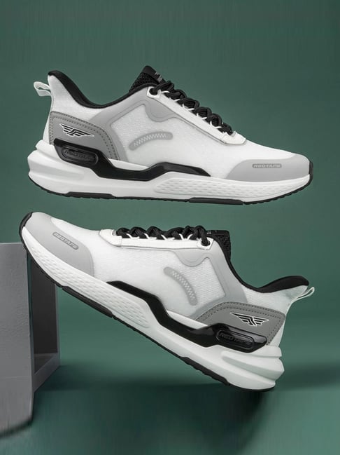 Red Tape Men's Outdoor Edge Series White Running Shoes