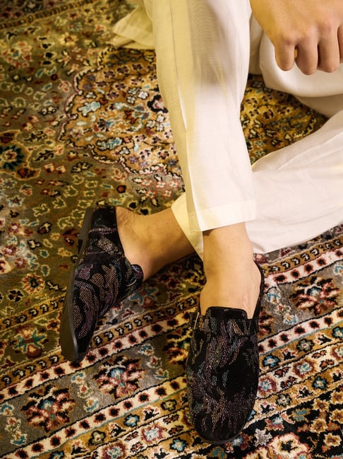 Buy Fausto Men's Black Mule Shoes for Men at Best Price Tata CLiQ