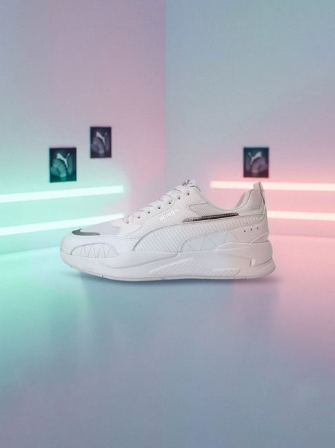 Buy Puma Men's X-Ray White Grey Violet Casual Sneakers for Men
