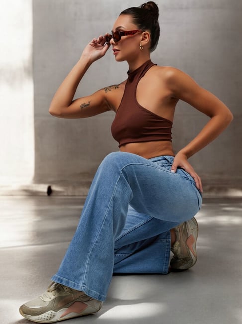 Dolce Crudo Blue Relaxed Fit Jeans-picture-30