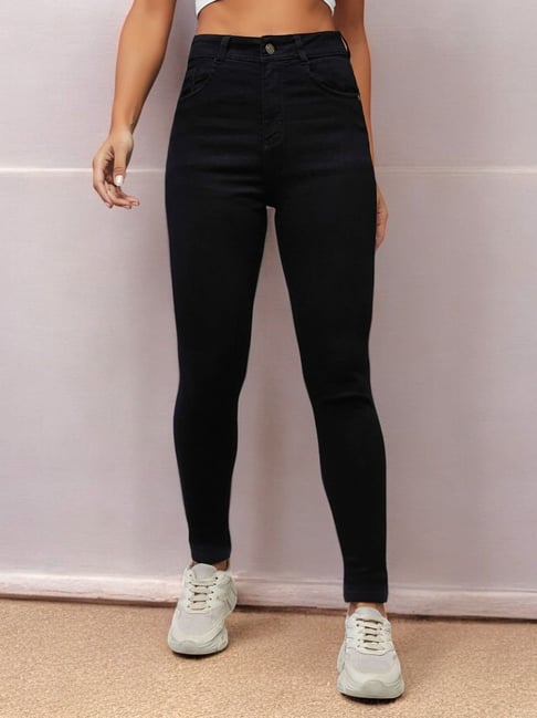 Dolce Crudo Black Slim Fit Jeans-picture-23