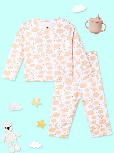 The Mom Store Multicolor Cotton Printed Romper