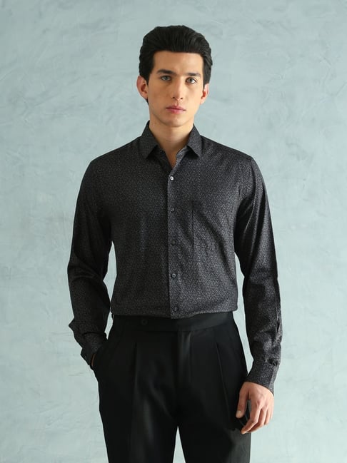 Arrow Men Smart Slim Fit Printed Shirt-picture-25