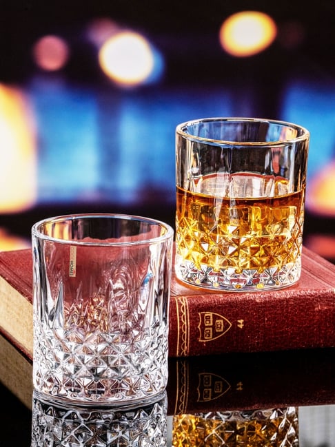 goodhomes clear glass tumbler glass - set of 6 (280 ml)