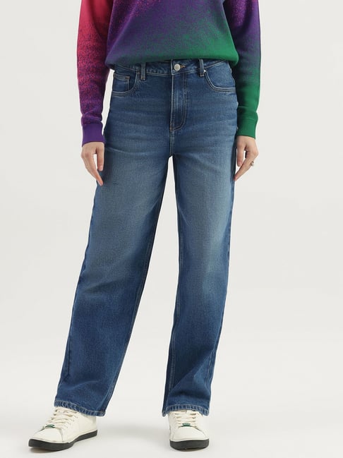 United Colors Of Benetton Blue Straight Fit Jeans-picture-27