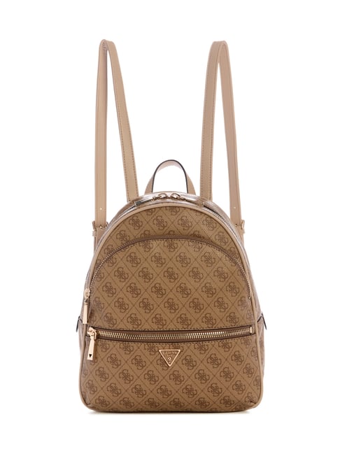 Guess Latte MANHATTAN Logo Backpack
